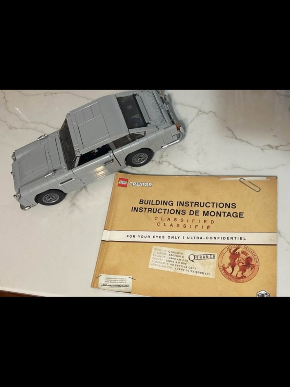 Lego Aston Martin 10262